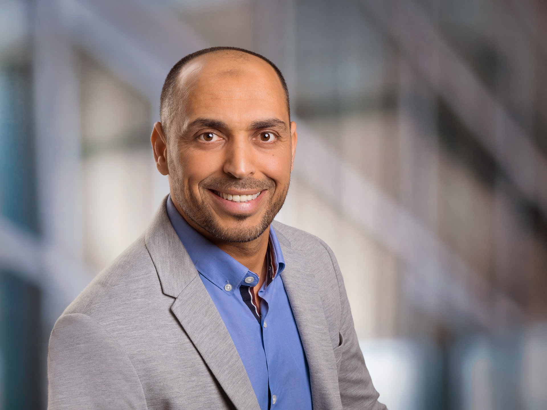 Portrait of Moez Fili, contact person at Talentbridge